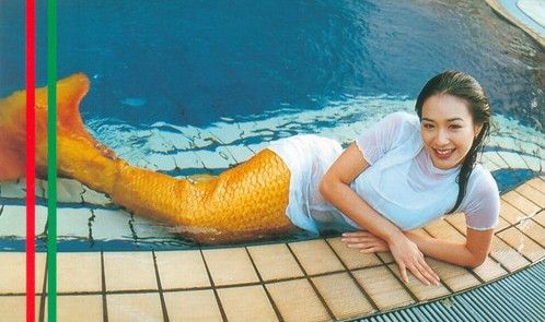 组图:钟丽缇22年前出演“美人鱼” 经典剧照
